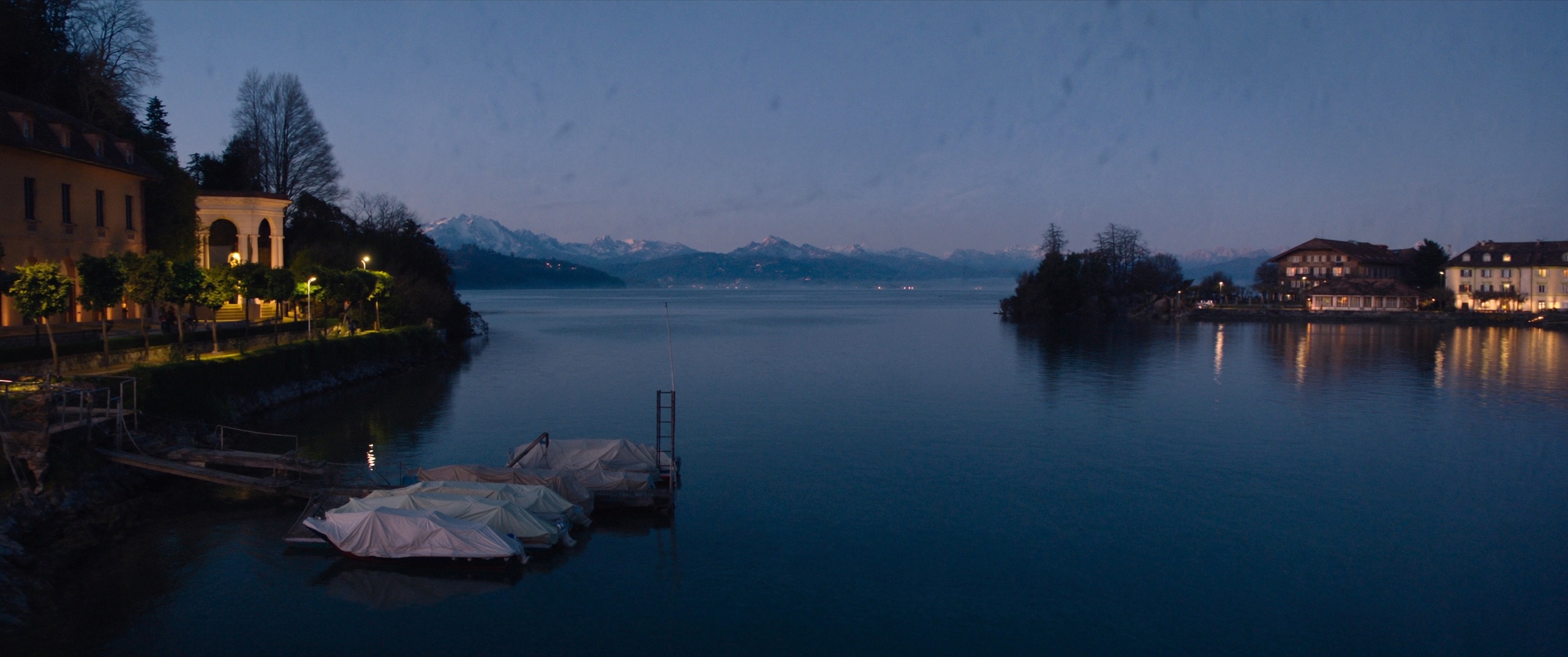 Abendstimmung am Zürichsee